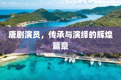 唐剧演员，传承与演绎的辉煌篇章