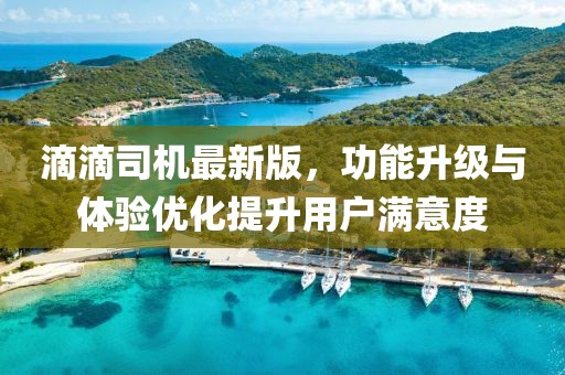 滴滴司机最新版，功能升级与体验优化提升用户满意度