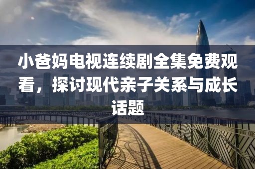小爸妈电视连续剧全集免费观看,探讨现代亲子关系与成长话题