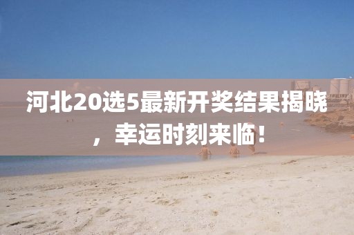 河北20选5最新开奖结果揭晓,幸运时刻来临!