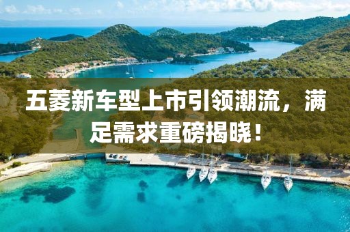 五菱新车型上市引领潮流，满足需求重磅揭晓！