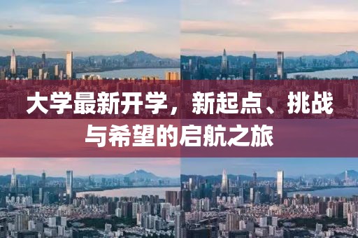 大学最新开学,新起点、挑战与希望的启航之旅