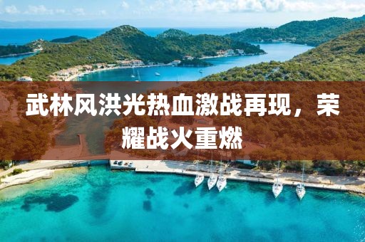 武林风洪光热血激战再现，荣耀战火重燃