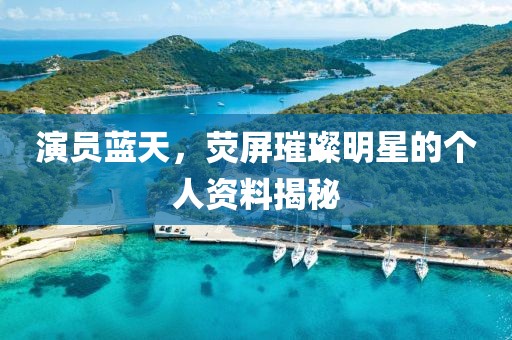 演员蓝天,荧屏璀璨明星的个人资料揭秘