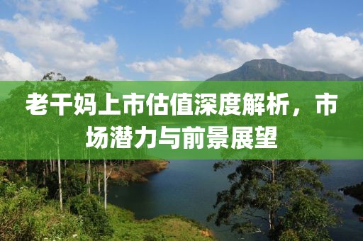老干妈上市估值深度解析，市场潜力与前景展望
