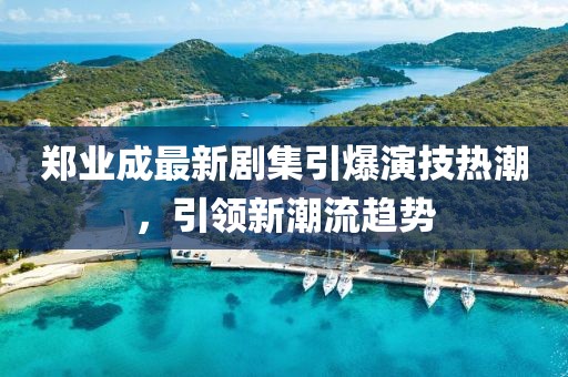 郑业成最新剧集引爆演技热潮,引领新潮流趋势