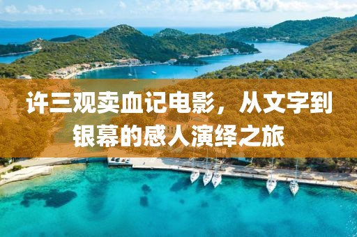 许三观卖血记电影,从文字到银幕的感人演绎之旅