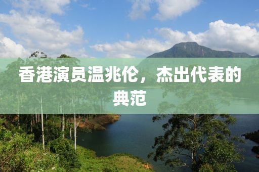 香港演员温兆伦，杰出代表的典范