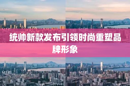 统帅新款发布引领时尚重塑品牌形象