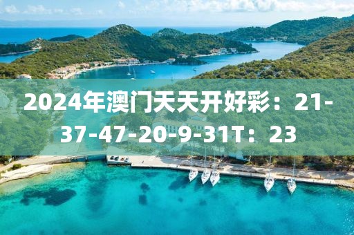 2024年澳门天天开好彩：21-37-47-20-9-31T：23