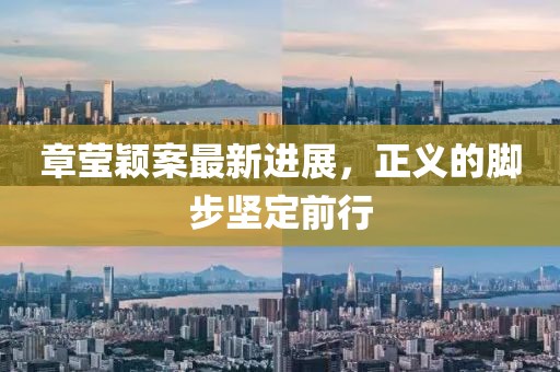 章莹颖案最新进展，正义的脚步坚定前行