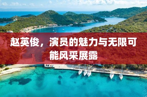 赵英俊，演员的魅力与无限可能风采展露