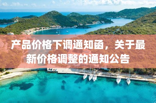 产品价格下调通知函，关于最新价格调整的通知公告