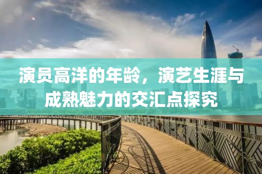演员高洋的年龄，演艺生涯与成熟魅力的交汇点探究