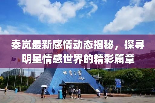 秦岚最新感情动态揭秘，探寻明星情感世界的精彩篇章