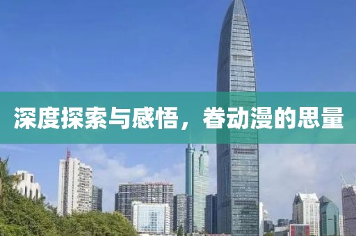 深度探索与感悟，眷动漫的思量