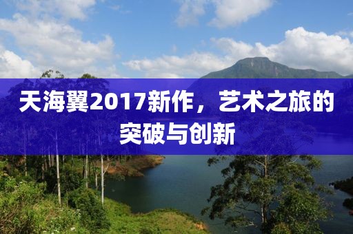 天海翼2017新作，艺术之旅的突破与创新