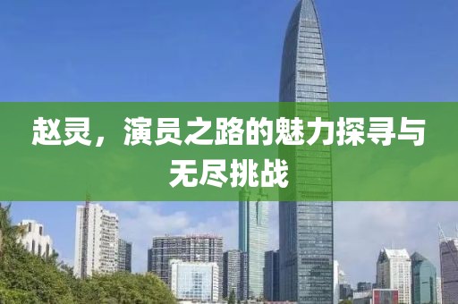赵灵，演员之路的魅力探寻与无尽挑战