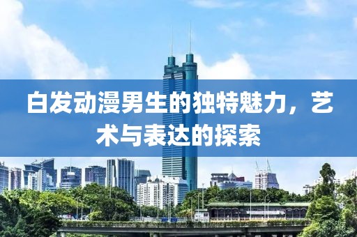 白发动漫男生的独特魅力，艺术与表达的探索