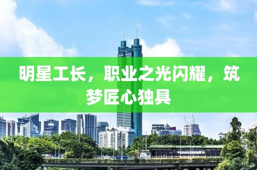 明星工长，职业之光闪耀，筑梦匠心独具