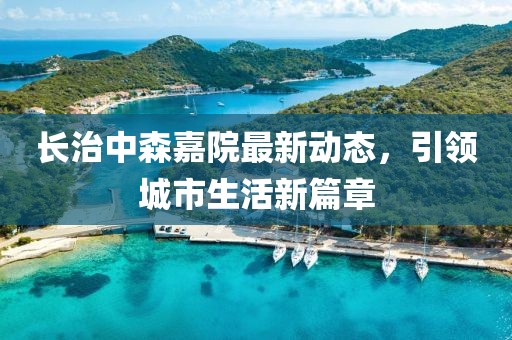 长治中森嘉院最新动态，引领城市生活新篇章