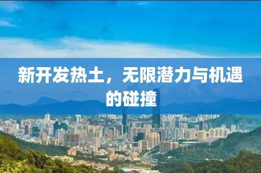 新开发热土，无限潜力与机遇的碰撞