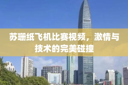 苏珊纸飞机比赛视频，激情与技术的完美碰撞
