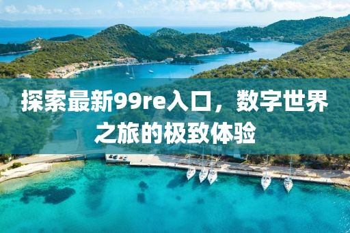探索最新99re入口，数字世界之旅的极致体验