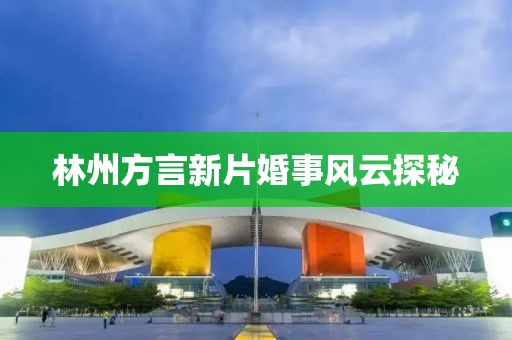 林州方言新片婚事风云探秘