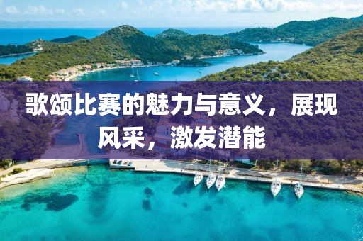 歌颂比赛的魅力与意义，展现风采，激发潜能