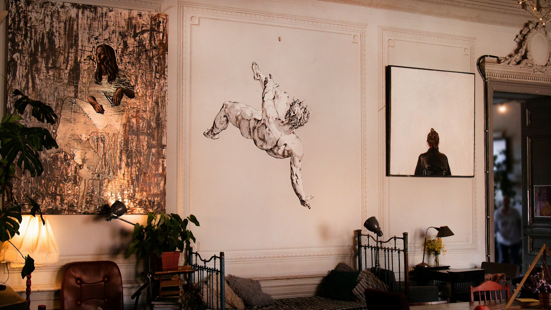 石膏板电视墙造型,打造现代家居艺术视觉焦点图片欣赏