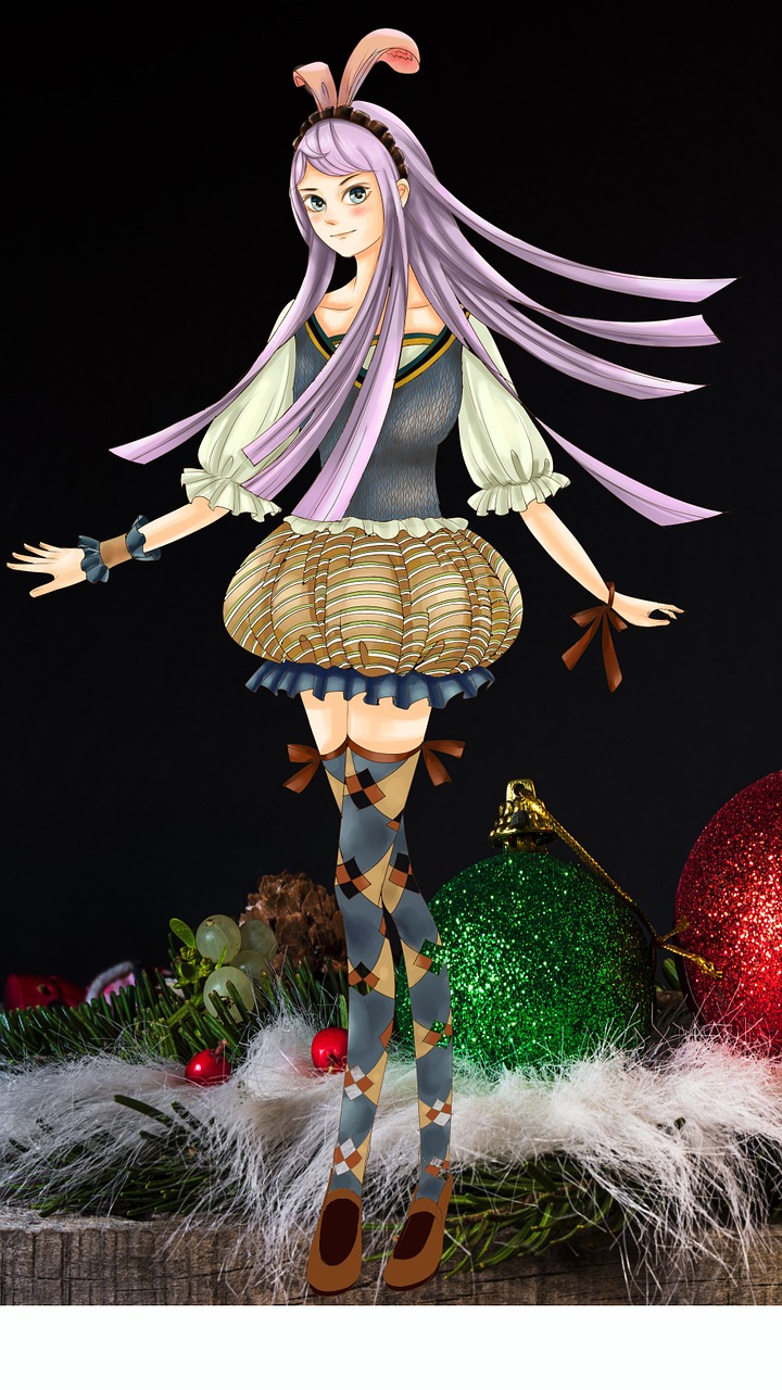 动漫女生魅力重塑,重新定义女性角色的炫酷风采